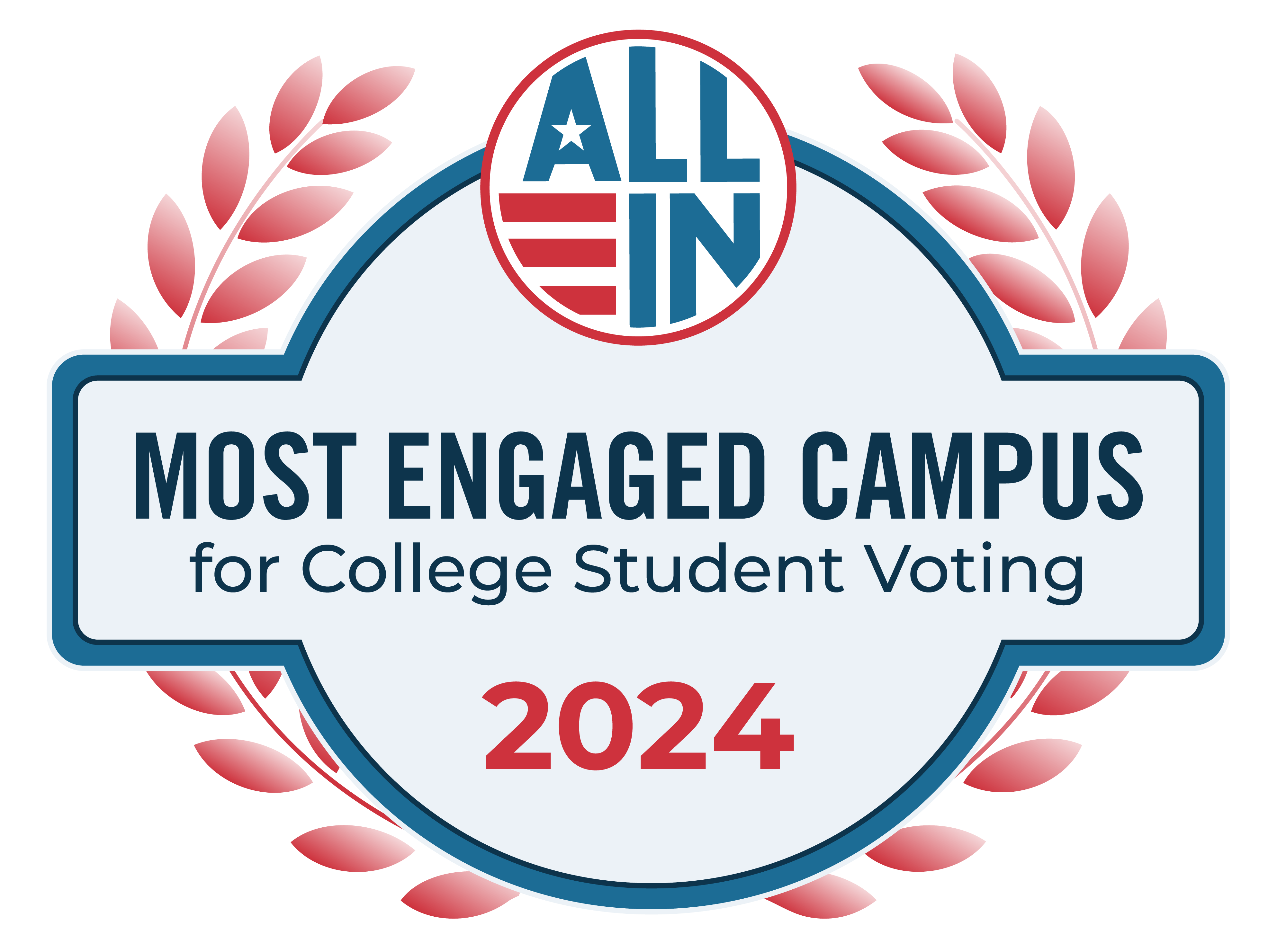 Michigan State University Recognized as a 2024 ALL IN Most Engaged Campus for College Student Voting