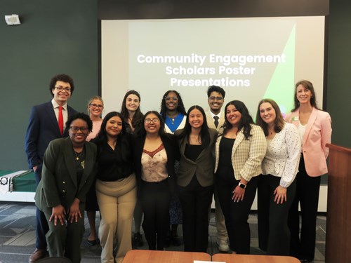 Group photo of the 2025-2026 Community Engagement Scholars Program cohort
